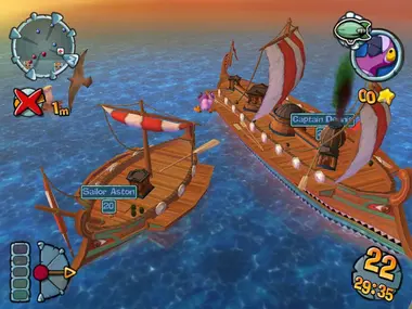 Worms Forts: Under Siege .COM preview 11