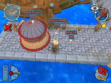 Worms Forts: Under Siege .COM preview 12