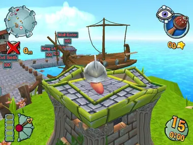 Worms Forts: Under Siege .COM preview 6