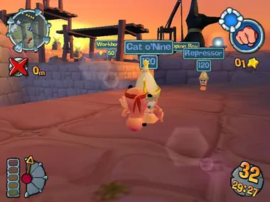 Worms Forts: Under Siege .COM preview 3