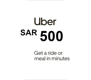 Uber Gift Card 500 SAR - Uber Key - SAUDI ARABIA - Uber (Saudi Arabia) Key