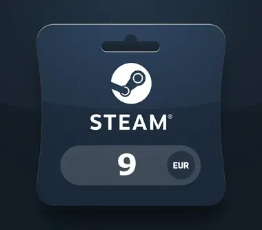 Steam Gift Card 9 EUR - Steam (Europe) Key
