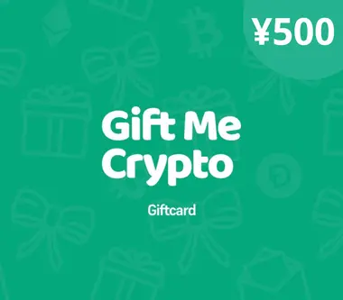 Gift Me Crypto Gift Card 500 JPY - giftmecrypto Key