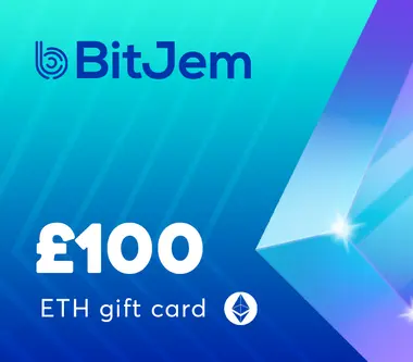 BitJem Crypto Gift Card ETH 100 GBP - BitJem Key - Digital Card (Global) Key