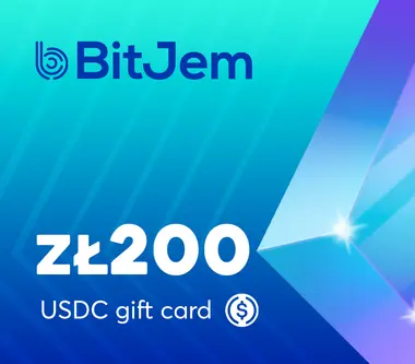 BitJem Crypto Gift Card USDC 300 PLN - BitJem Key - Digital Card (Global) Key