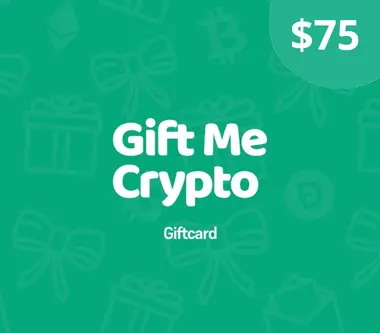 Gift Me Crypto Gift Card 75 USD - giftmecrypto Key - Digital Card (Global) Key