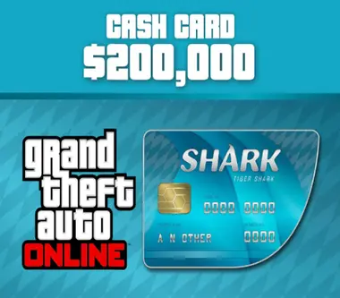 Grand Theft Auto Online: Tiger Shark Cash Card 200000 Xbox Live Key GLOBAL - Xbox (Global) Key