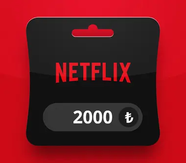 Netflix Gift Card 2000 TRY - Netflix Key