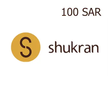 Shukran Gift Card 100 SAR - Shukran Key - SAUDI ARABIA - Digital Card (Saudi Arabia) Key