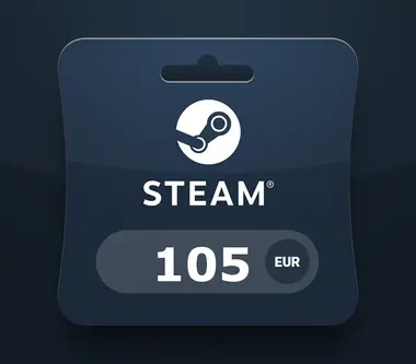 Steam Gift Card 105 EUR - Steam (Europe) Key