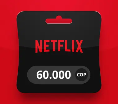 Netflix Gift Card 60000 COP - Netflix Key - COLOMBIA