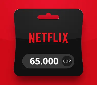 Netflix Gift Card 65000 COP - Netflix Key - COLOMBIA