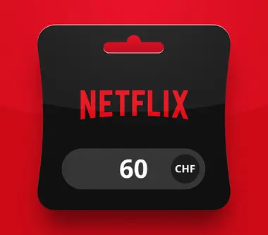 Netflix Gift Card 60 CHF - Netflix Key - SWITZERLAND