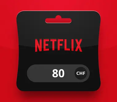Netflix Gift Card 80 CHF - Netflix Key - SWITZERLAND