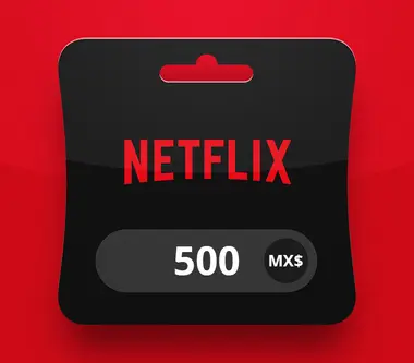 Netflix Gift Card 500 MXN - Netflix Key - MEXICO