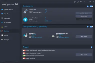 Ashampoo WinOptimizer 26 (1 PC Lifetime) preview 5
