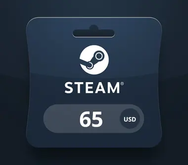 Steam Gift Card 65 USD - Steam (Turkey) Key