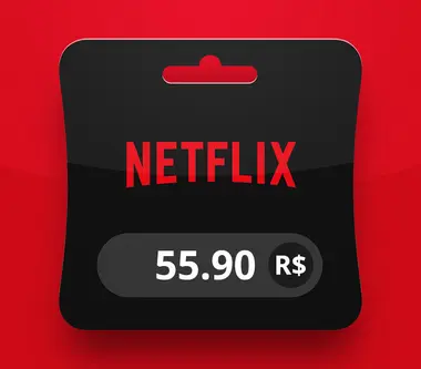 Netflix Gift Card 55.90 BRL - Netflix Key - Netflix (Brazil) Key