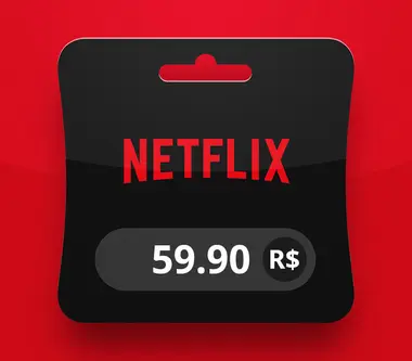 Netflix Gift Card 59.90 BRL - Netflix Key - Netflix (Brazil) Key