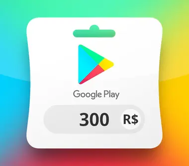 Google Play Gift Card 300 BRL