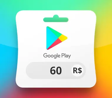 Google Play Gift Card 60 BRL