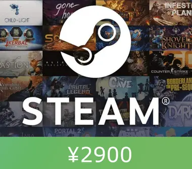 Steam Gift Card 2900 JPY - Steam (Japan) Key
