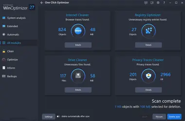 Ashampoo WinOptimizer 27 (1 Device, Lifetime) preview 4