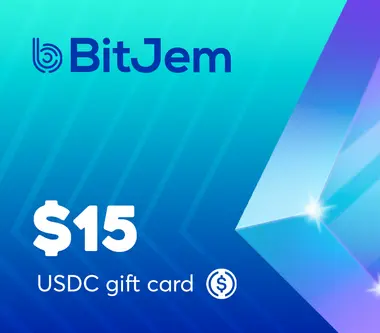 BitJem Crypto Gift Card USDC 15 USD - BitJem Key - Digital Card (Global) Key