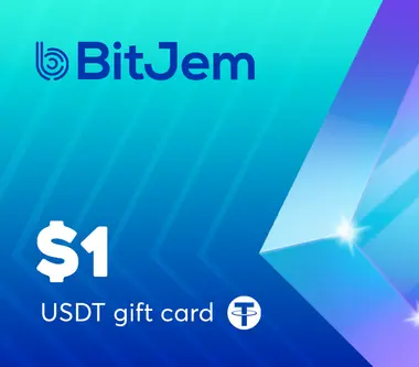 BitJem Crypto Gift Card USDT 1 USD - BitJem Key - Digital Card (Global) Key