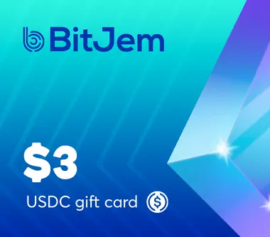 BitJem Crypto Gift Card USDC 3 USD - BitJem Key - Digital Card (Global) Key
