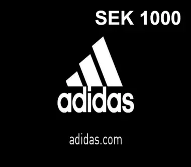 Adidas Store Gift Card 1000 SEK - Adidas Key - SWEDEN - Digital Card (Sweden) Key