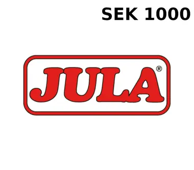 Jula Gift Card 1000 SEK - Jula Key - SWEDEN - Digital Card (Sweden) Key