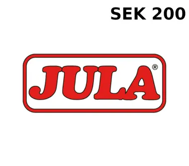 Jula Gift Card 200 SEK - Jula Key - SWEDEN - Digital Card (Sweden) Key