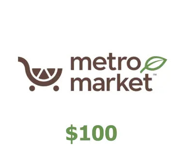 Metro Market Gift Card 100 USD - MetroMarket Key