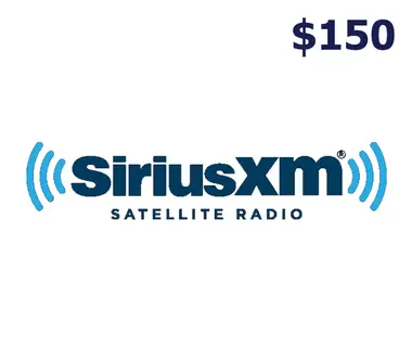 SiriusXM Gift Card 150 USD - SiriusXM Key - Digital Card (United States) Key