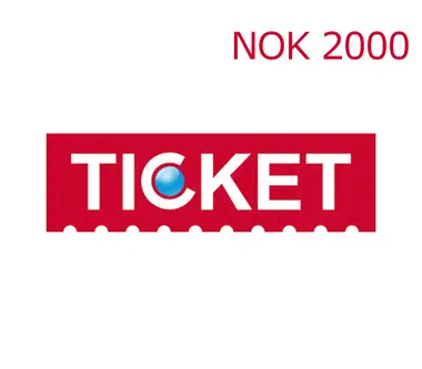 Ticket Gift Card 2000 NOK - Ticket Key - NORWAY