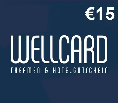 WellCard Gift Card 15 EUR - Wellcard Key - Digital Card (Germany) Key
