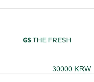 GS The Fresh Gift Card 30000 KRW - GS The Fresh Key - SOUTH KOREA