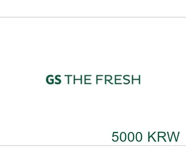 GS The Fresh Gift Card 5000 KRW - GS The Fresh Key - SOUTH KOREA