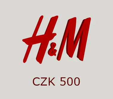 H&M Gift Card 500 CZK - H&M Key - CZECH REPUBLIC - Digital Card (Czech Republic) Key