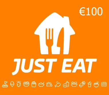 Just Eat Gift Card 100 EUR - Just Eat Key - BELGIUM - Digital Card (Belgium) Key