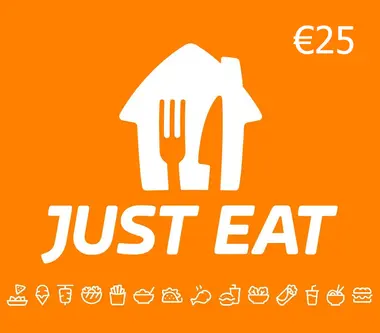 Just Eat Gift Card 25 EUR - Just Eat Key - BELGIUM - Digital Card (Belgium) Key