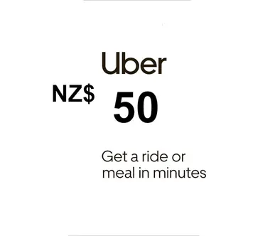 Uber Gift Card 50 NZD - Uber Key - NEW ZEALAND - Uber (New Zealand) Key