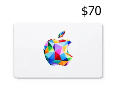 Apple iTunes Gift Card 70 USD - Apple (United States) Key