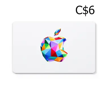 Apple Gift Card 6 CAD - Apple (Canada) Key