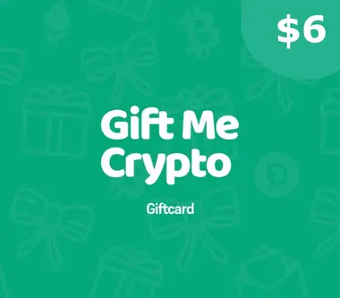 Gift Me Crypto Gift Card 6 USD - giftmecrypto Key - Digital Card (Global) Key