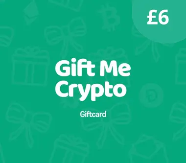 Gift Me Crypto Gift Card 6 GBP - giftmecrypto Key - Digital Card (Global) Key