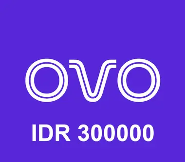 Ovo Cash Gift Card 300000 IDR - OvoCash Key - INDONESIA