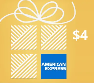 American Express Gift Card 4 USD