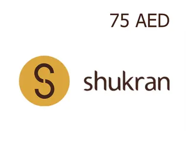 Shukran Gift Card 75 AED - Shukran Key - UNITED ARAB EMIRATES